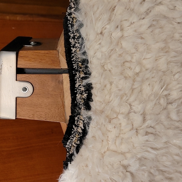 Mikayla Mahogany White Cardigan Sz L - Picture 5 of 8